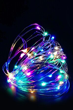 Renkli Peri Led Işık 3 Metre