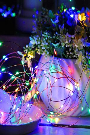 Renkli Peri Led Işık 3 Metre