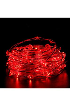 5 Metre Peri Led Işık Kırmızı Yüksek Kaliteli 3 Fonksiyonlu