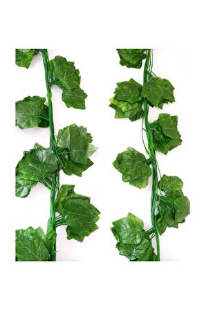 Yapay Zincir Sarmaşık Hedera Üçgen Model 12'li 2 Metre 30 Cm