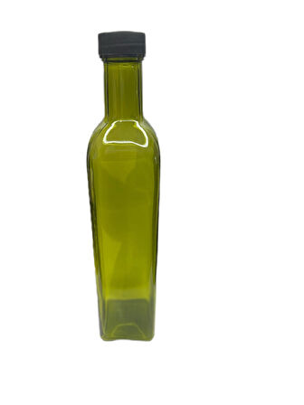 250ml yeşil cam maraska şişe, 12 adet, zeytinyağı şişesi, cam şişe, sirke şişesi, 