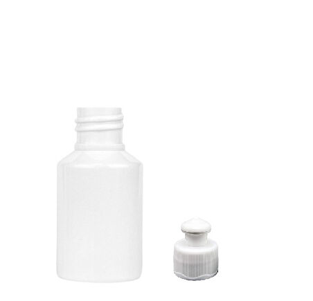 60ml beyaz şişe puspul kapaklı, 12 adet, puspul kapaklı şişe, deterjan şişesi, plastik şişe, sabun şişesi, duş jeli şişesi