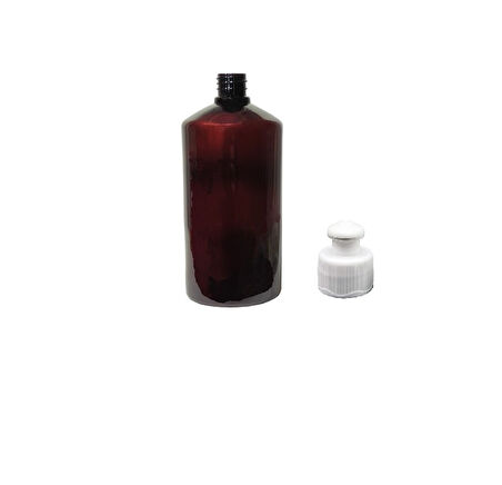 250ml kahverengi şişe puspul kapaklı, 24 adet, puspul kapaklı şişe, deterjan şişesi, plastik şişe, sabun şişesi, duş jeli şişesi