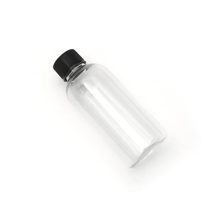 100ml pet şeffaf düz kapaklı şişe, 24 adet, plastik şişe, esans şişesi, medikal şişe, kozmetik şişe, ecza şişesi