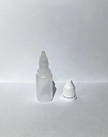 25ml Plastik Şişe, Aseton Şişesi, Damlalıklı Şişe, Boş Şişe, 50 Adet