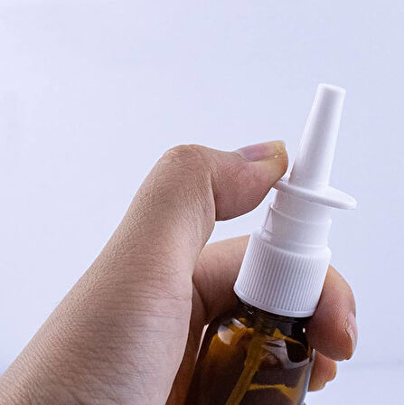 5ml kahverengi şişe, Burun spreyi, 24 adet Nazal Spreyli, Ecza şişesi, İlaç Şişesi