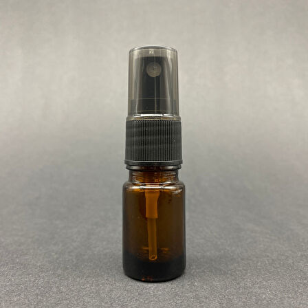 10ml kahverengi spreyli Şişe, 12 Adet, Ecza şişesi, Boş Cam şişe