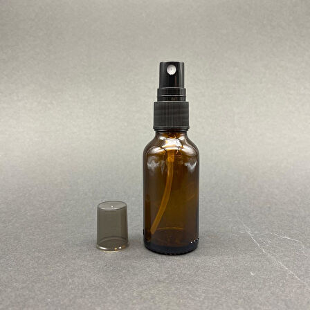 30ml kahverengi spreyli Şişe, 12 Adet, Ecza şişesi, Boş Cam şişe
