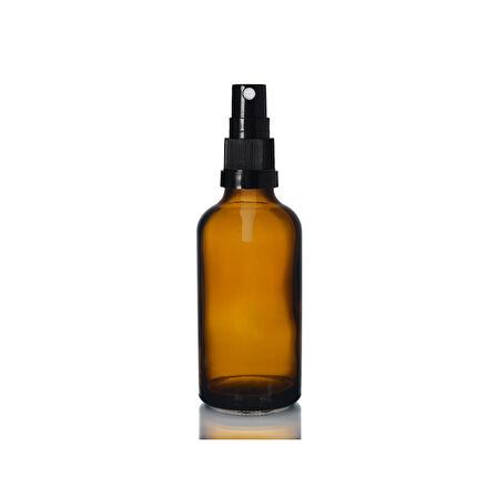 30ml kahverengi cam, siyah sprey başlıklı şişe, 12 adet, cam şişe, sprey şişesi, ecza şişesi, dropper şişe, medikal şişe