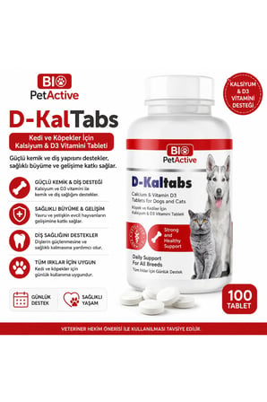 Bio PetActive D-KalTabs