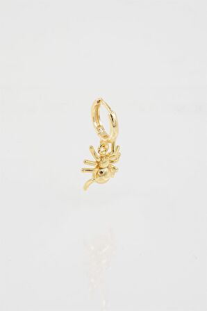 Kadın Kendi Tarzını Oluştur Örümcek Model  1 Adet Küpe