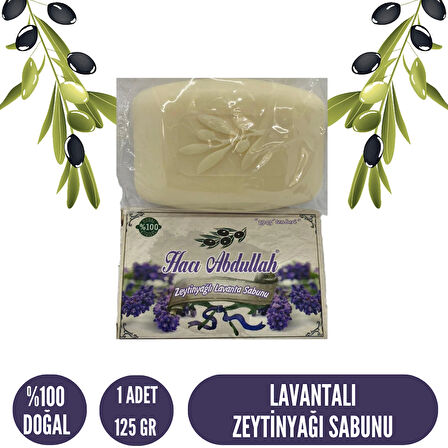 Lavantalı Zeytinyağı Sabunu - 125gr - (1 Adet)