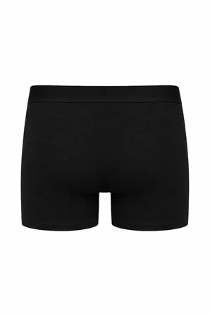 Erkek 10’lu Pamuk Siyah Boxer