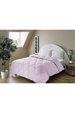 Taç Polar Düz Boya Yorgan Light Pink Pembe 195x215 Çift Kişilik