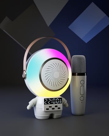 Kablosuz Karaoke Mikrofon Seti 2 Adet