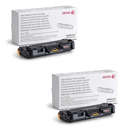 Xerox B205 106R04349 Siyah Orijinal Toner 2'li Set