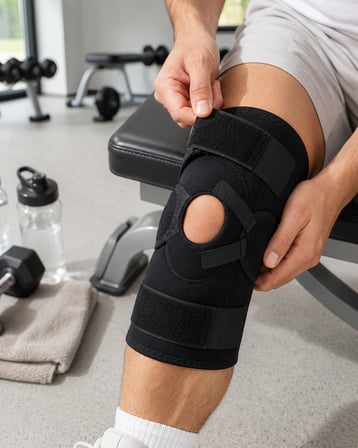 Ligamentli Dizlik Açık Patella Ayarlanabilir PRTLİGAMENTDİZLİK-3