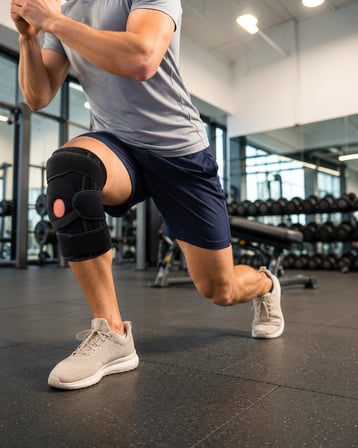Ligamentli Dizlik Silikon Pedli Nefes Alabilir PRTPATELLADIZLIK-5