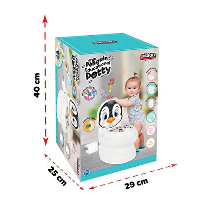 Nessiworld 07 565 Pilsan Eğitici Penguen Klozet