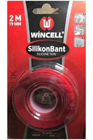 Silikon Çift Taraflı Bant 19mm x 2 Mt  -CK-4039