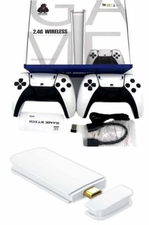 Game Stick 4K Retro Oyun Konsolu 20000+ Oyun Dahil