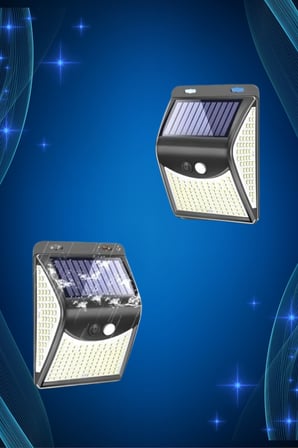 Solar Duvar Lambası 20 LED Hareket Sensörlü