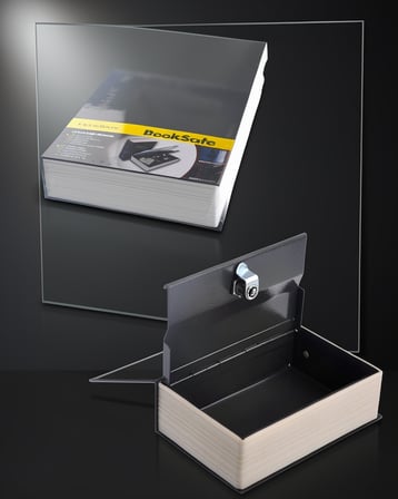Kitap Görünümü Kilitli Kasa 18,5x11,5x5,6 cm