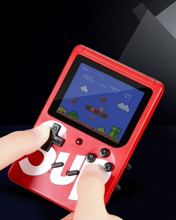 Mini Oyun Konsolu 400 Oyunlu Taşınabilir