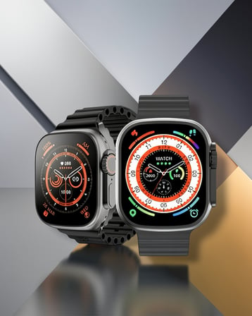 Ultra Akıllı Saat Gri Kasa 45 MM Suya Dayanıklı