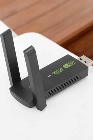 USB 3.0 Wifi Alıcı Çift Bant 1200 Mbps