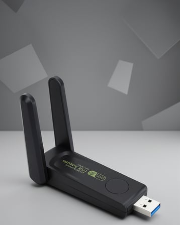 USB 3.0 Dual Band WiFi Alıcı 1200 Mbps
