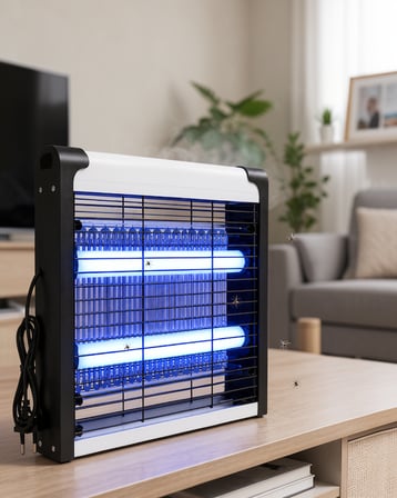 Sessiz Uv Led Sinek Yakalama Cihazı Uczz4Wsi̇Neköldürücü-5