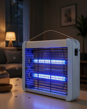 Çift UV Işıklı Elektrikli Sinek Öldürücü 12W UCZZBZ01-5