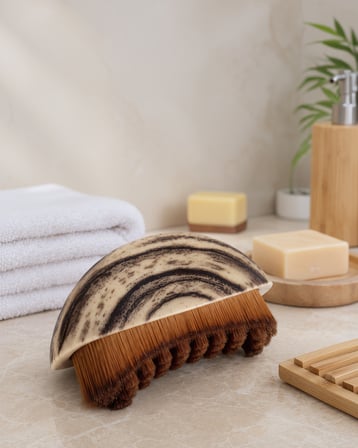 Yumuşak Kıllı Masaj Fırçası Ergonomik Vücut Banyo Fırçası UCZZDPMASAJFIRÇASI-4