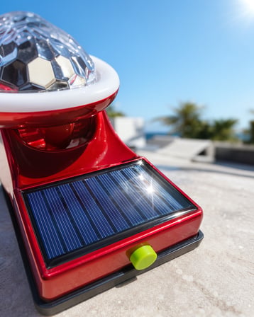 Taşınabilir Solar LED Parti Lambası UCZZDİSKOSOLAR-3