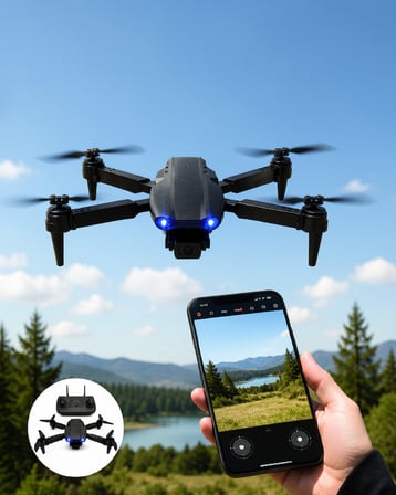 Katlanabilir Drone 4K HD Kamera E99 Pro