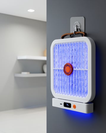 Şarjlı UV Işıklı Sinek Öldürücü 365 nm