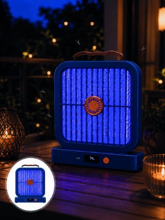 Şarjlı Mavi UV Sinek Öldürücü 1500mAh