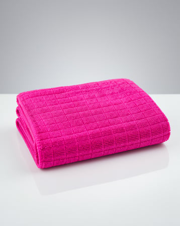 Mikrofiber Temizlik Bezi Pembe Kareli 40x40 cm UCZZKARELİBEZPEMBE