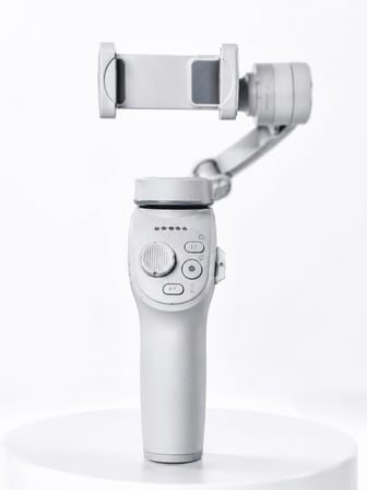 3 Eksen Telefon Gimbal AI Takip Katlanabilir Dahili Işık UCZZPDM01GİMBEL-1