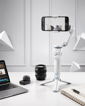 Akıllı Telefon Gimbal 360° Takipli UCZZPDM01GİMBEL-2