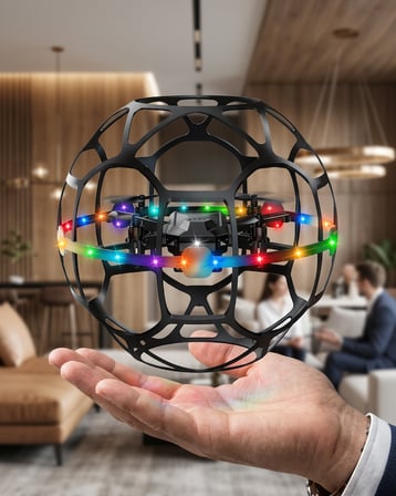 Mini Drone El Kontrolü + Akıllı Sensör