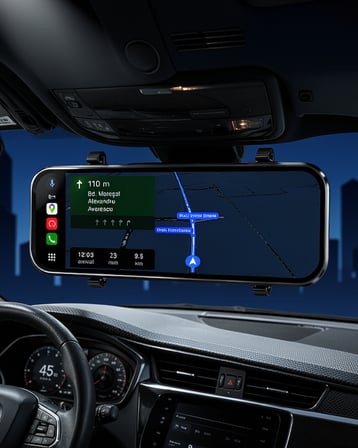 Dokunmatik Ekranlı Araç Kamera CarPlay Destekli