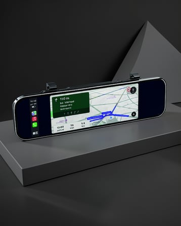 CarPlay Destekli 9.66 inç Dokunmatik Ekran