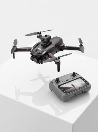 Çift Kamera ile Canlı Görüntü Aktarımı Sürüş Dronesu