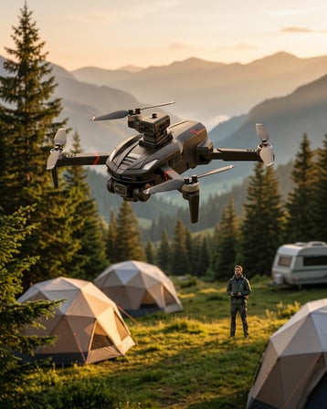 Katlanabilir Çift Kamera Drone V168 HS321