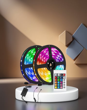RGB LED Şerit – TV Arka Işıkları ve Dekorasyon İçin