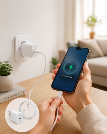 USB-C Hızlı Şarj Kablo Dahil