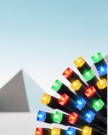2x2 LED Perde Işık 8 Fonksiyonlu