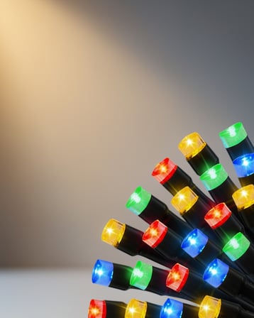 Su Geçirmez 2x2 Metre Perde LED Işık